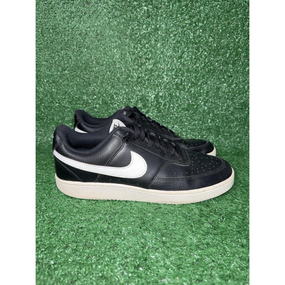Nike Court Vision Low Men's Size 10.5 Black Athletic Shoes Sneakers CD5463-001